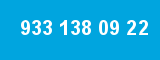 933 138 09 22 933 138 09 22
